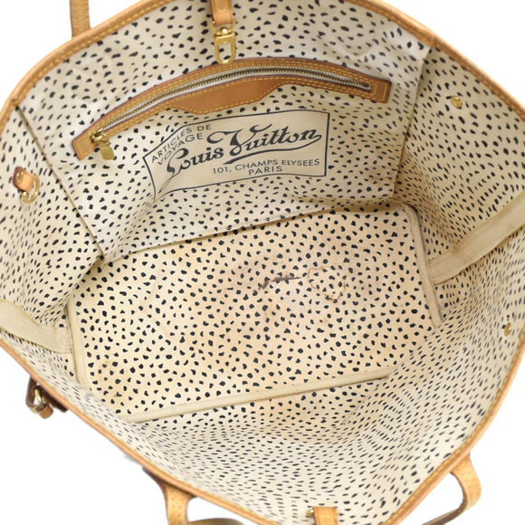 Louis Vuitton Neverfull MM Bronze Wave Yayoi Kusama White - Picture 7 of 9